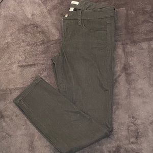 Gap dark gray skinny pant